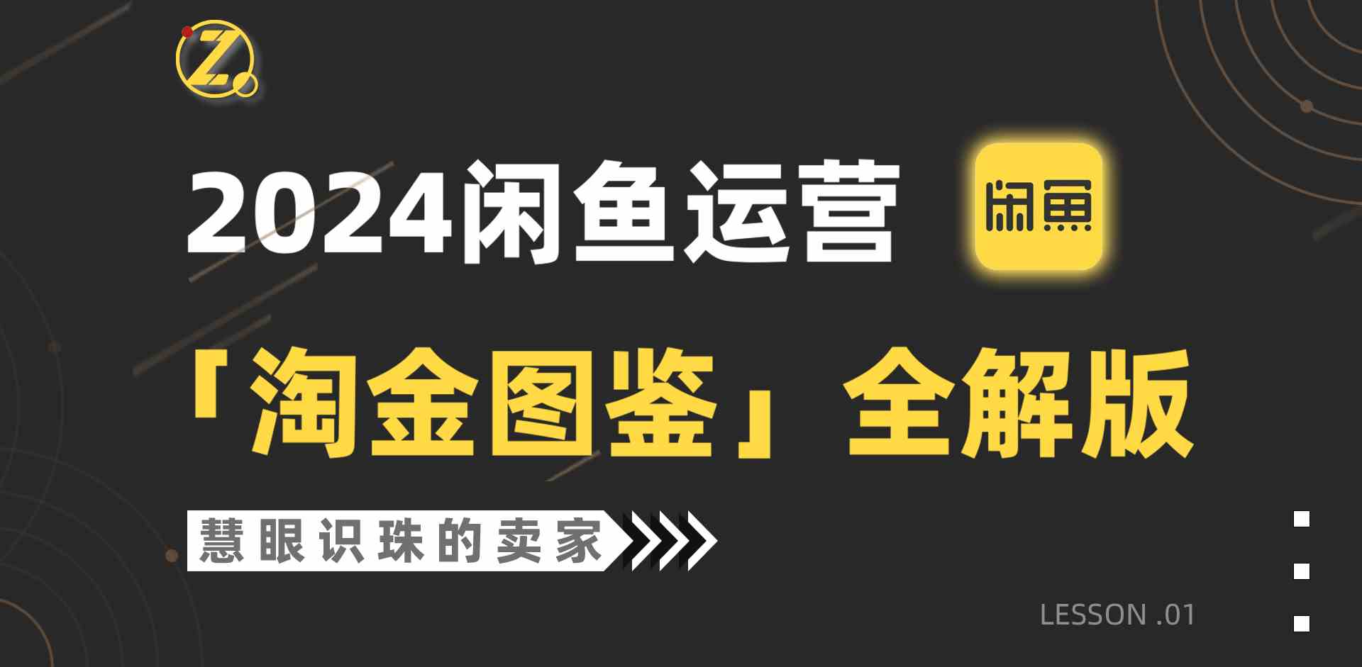 （9738期）2024闲鱼运营，【淘金图鉴】全解版-来此网赚