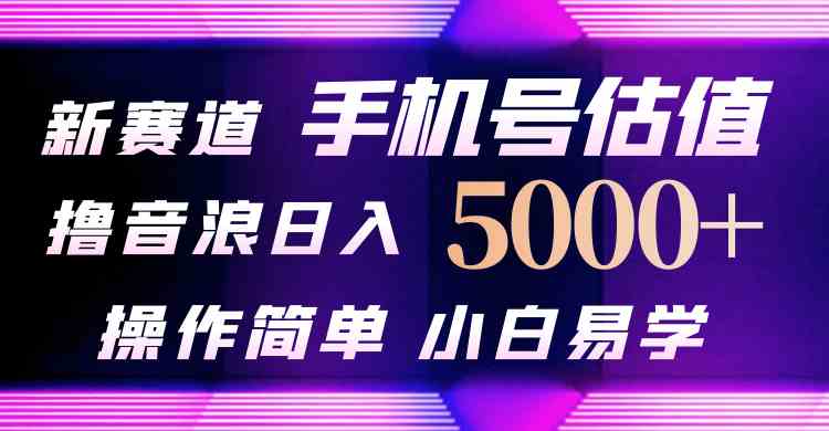 （10154期）抖音不出境直播【手机号估值】最新撸音浪，日入5000+，简单易学，适合…-来此网赚