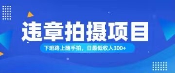 （11698期）随手拍也能赚钱？对的日入300+-来此网赚