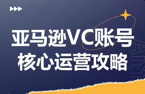 亚马逊VC账号核心玩法解析，实战经验拆解产品模块运营技巧，提升店铺GMV，有效提升运营利润-来此网赚