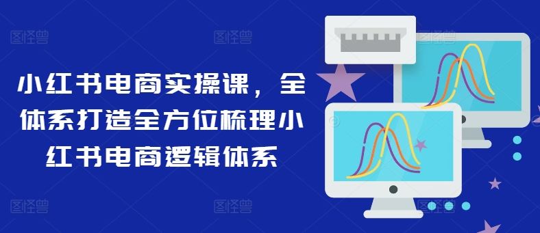 小红书电商实操课，全体系打造全方位梳理小红书电商逻辑体系-来此网赚